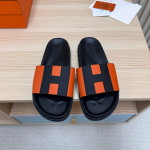 Hermes, Men's Slipper, Orange