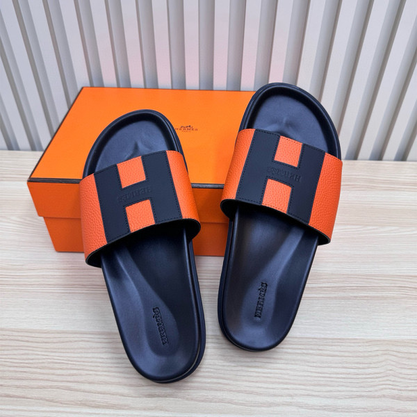 Hermes, Men's Slipper, Orange