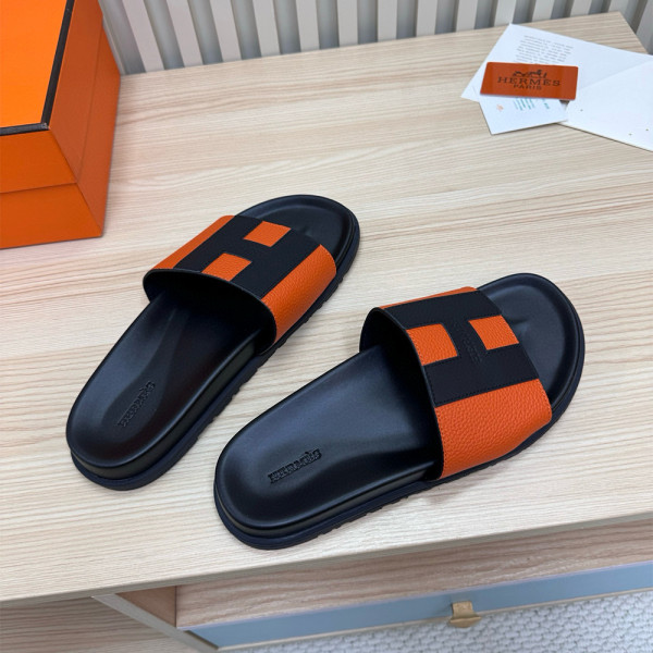 Hermes, Men's Slipper, Orange