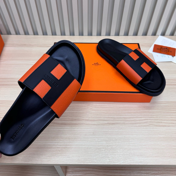 Hermes, Men's Slipper, Orange