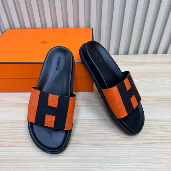 Hermes, Men's Slipper, Orange