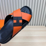 Hermes, Men's Slipper, Orange