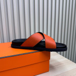 Hermes, Men's Slipper, Orange