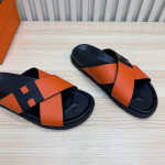 Hermes, Men's Slipper, Orange