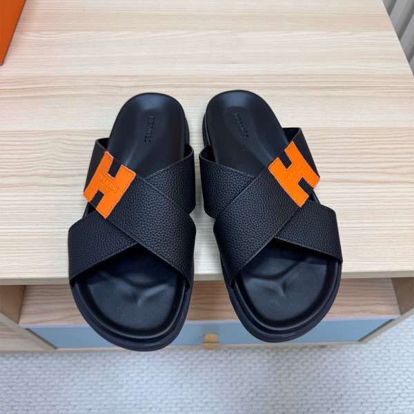 Hermes, Men's Slipper, Black