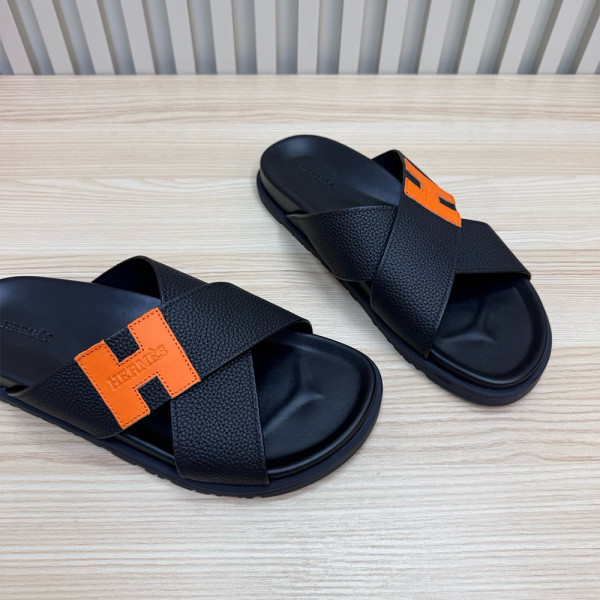Hermes, Men's Slipper, Black