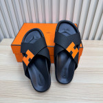Hermes, Men's Slipper, Black