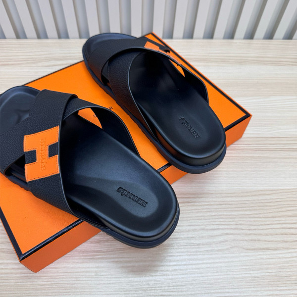 Hermes, Men's Slipper, Black