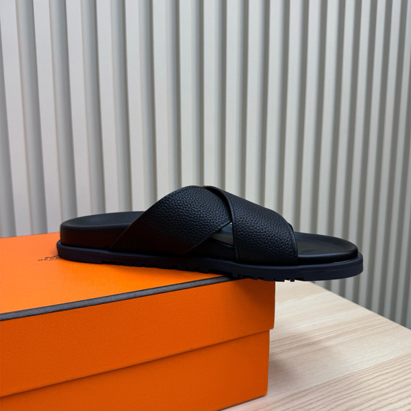 Hermes, Men's Slipper, Black