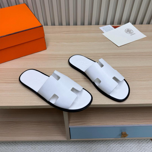 Hermes, Izmir, Men's Slipper, White