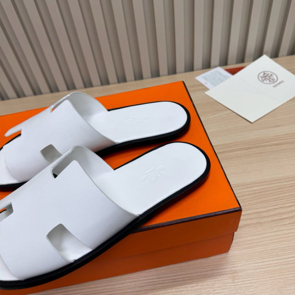 Hermes, Izmir, Men's Slipper, White