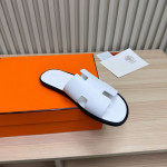 Hermes, Izmir, Men's Slipper, White