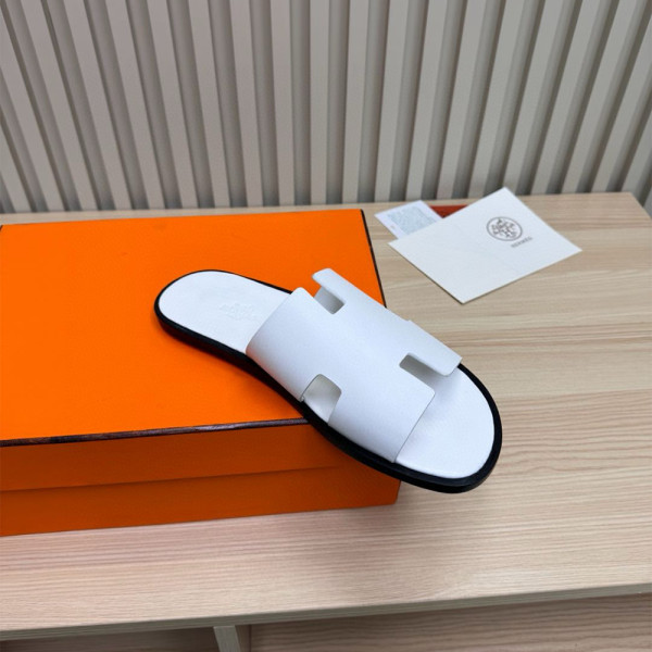 Hermes, Izmir, Men's Slipper, White