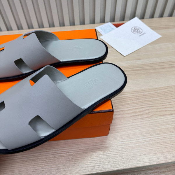 Hermes, Izmir, Men's Slipper, Grey