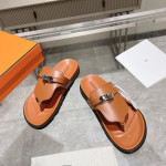 Hermes, Empire, Men's Slipper, Camel