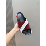 Hermes, Men's Slipper, Burgundy