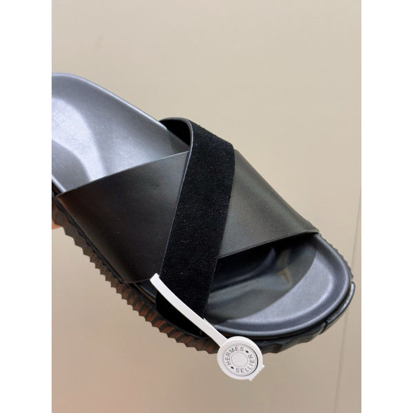 Hermes, Men's Slipper, Black