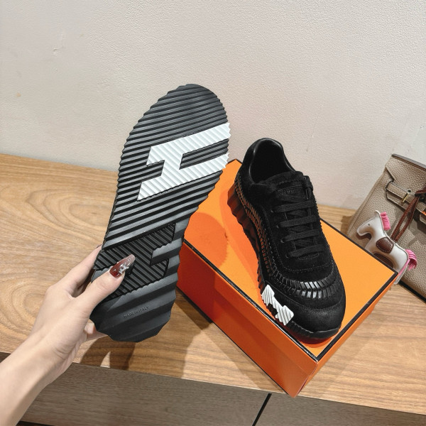 Hermes, Bouncing, Men's Sneaker, Black