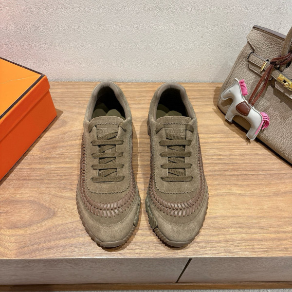 Hermes, Bouncing, Men's Sneaker, Brown