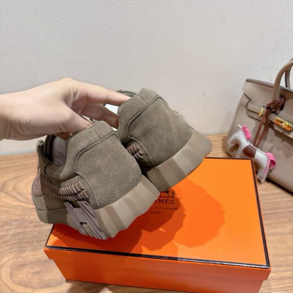 Hermes, Bouncing, Men's Sneaker, Brown