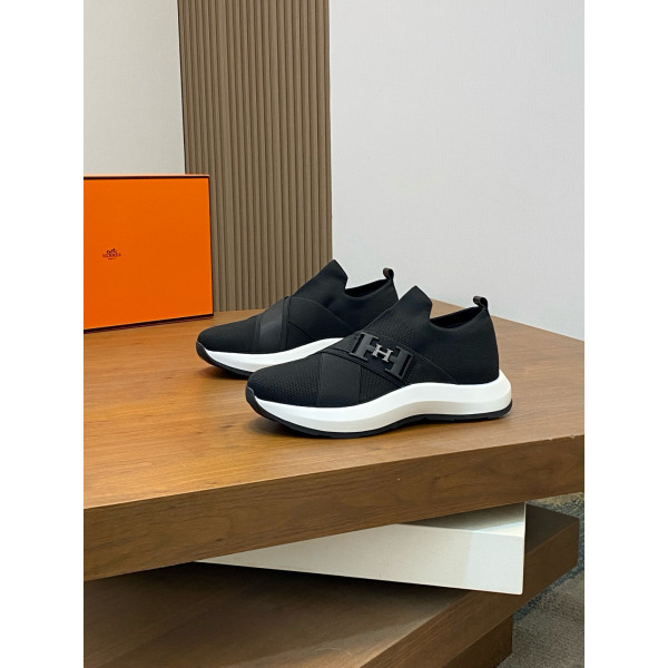Hermes, Men's Sneaker, Black
