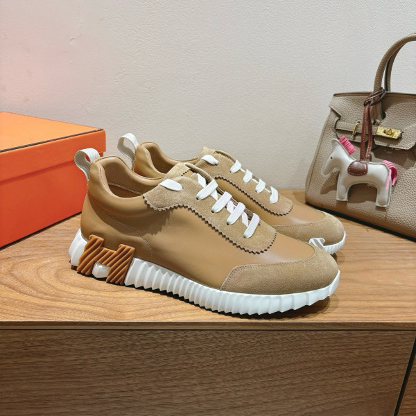 Hermes, Bouncing, Women's  Sneaker, Camel