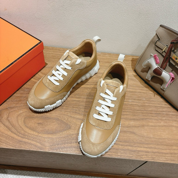 Hermes, Bouncing, Women's  Sneaker, Camel