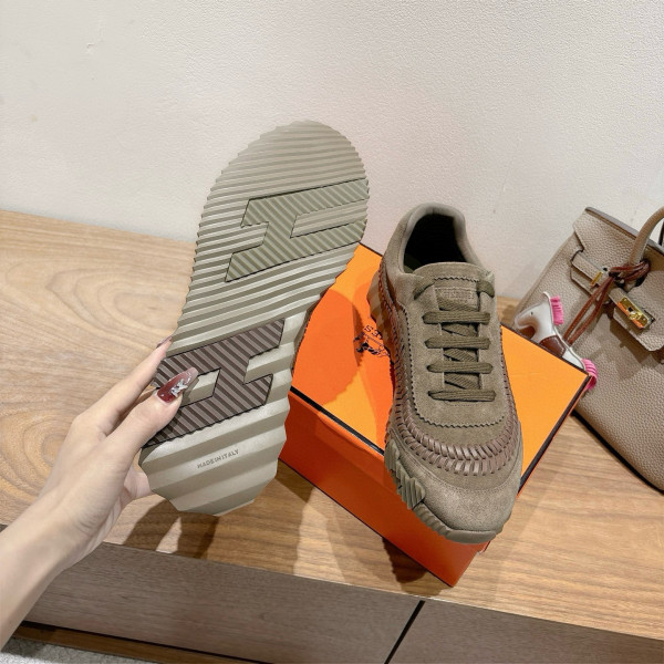 Hermes, Bouncing, Women's Sneaker, Brown