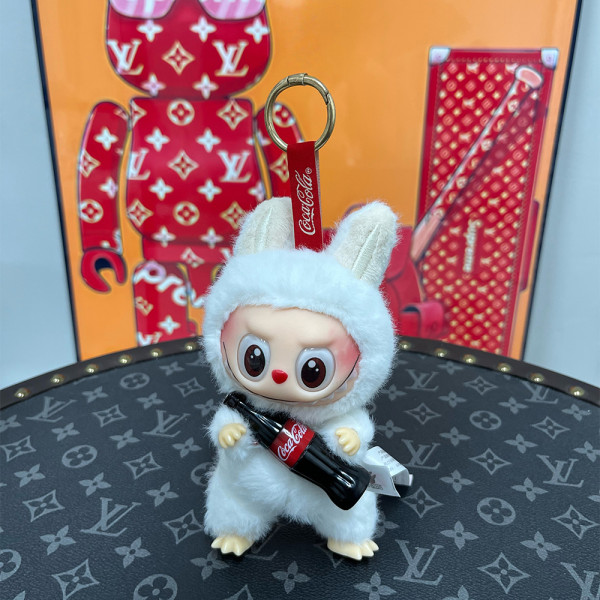 Labubu Monster, Outfit Coca Cola Overall