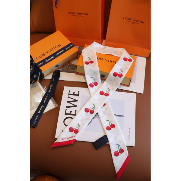 Louis Vuitton x TM, Women's Bandana, White
