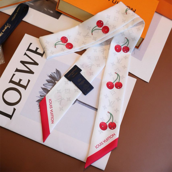 Louis Vuitton x TM, Women's Bandana, White