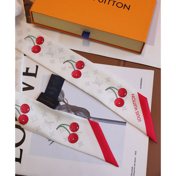 Louis Vuitton x TM, Women's Bandana, White