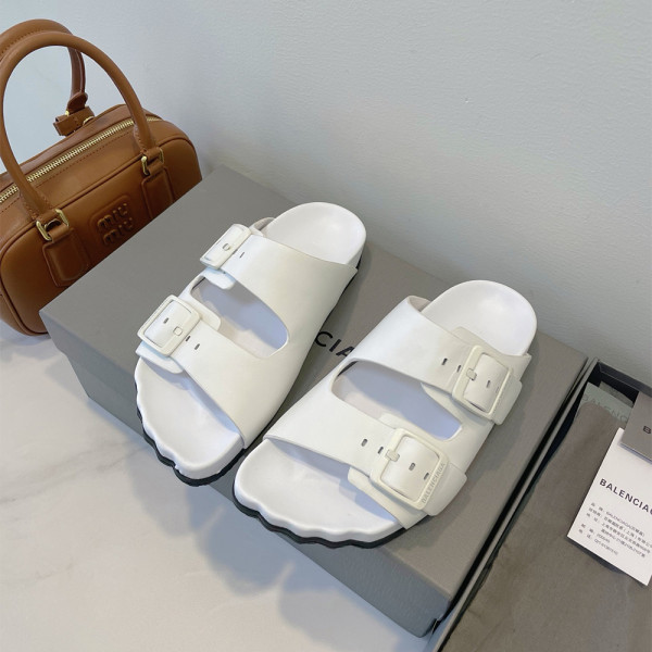 Balenciaga, Women's Slipper, White