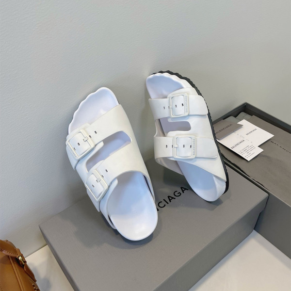 Balenciaga, Women's Slipper, White