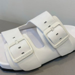 Balenciaga, Women's Slipper, White