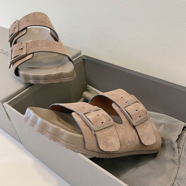 Balenciaga, Women's Slipper, Brown