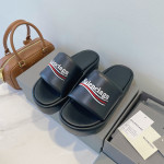 Balenciaga, Pool Slide, Women's Slipper, Black
