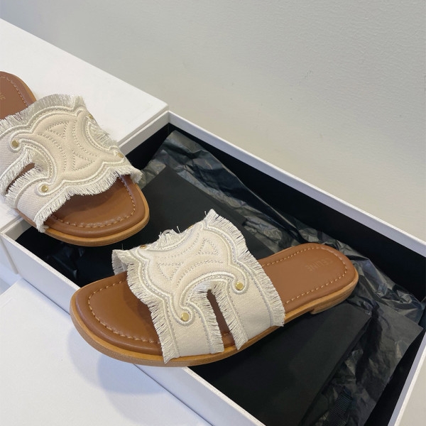 Celine, Marina, Women's Slipper, White