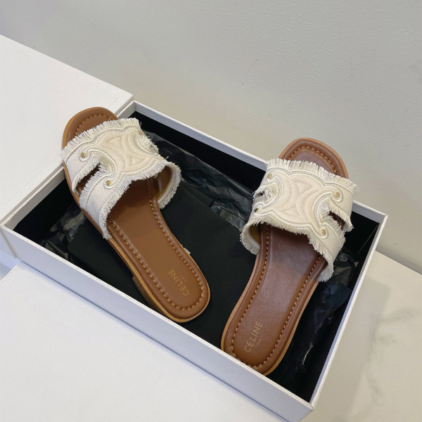 Celine, Marina, Women's Slipper, White