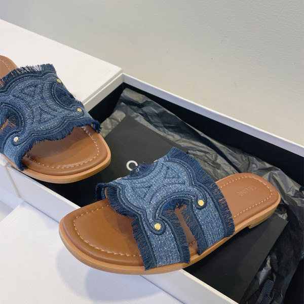 Celine, Marina, Women's Slipper, Denim