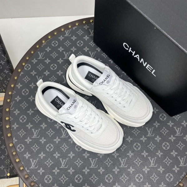 Chanel, Classic, Women's Sneaker, White