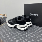Chanel, Classic, Women's Sneaker, Black