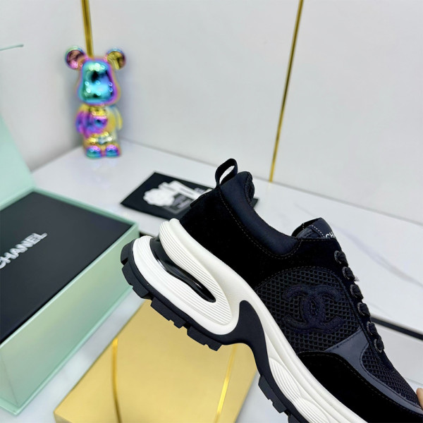 Chanel, Classic, Women's Sneaker, Black