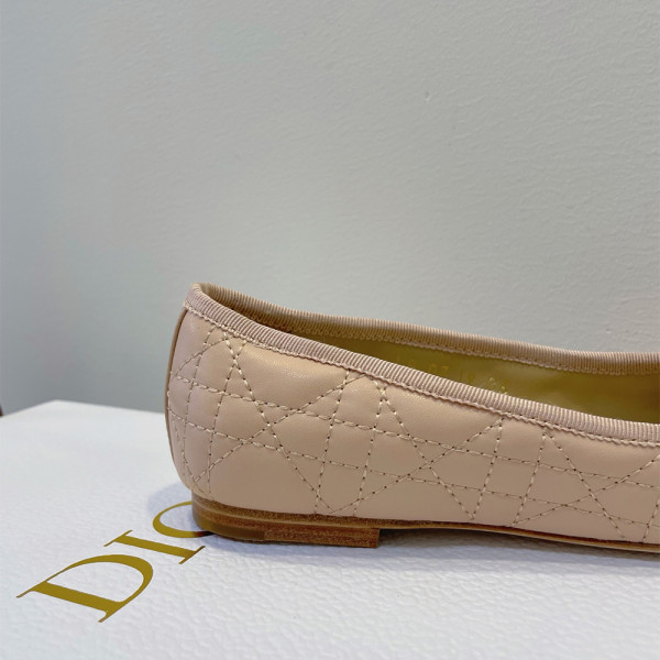Christian Dior, Women's Ballet Flat, Beige