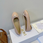 Christian Dior, Women's Ballet Flat, Beige
