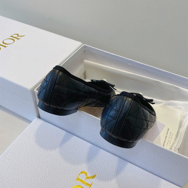 Christian Dior, Women's Ballet Flat, Black