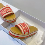 Christian Dior, Dway Platform, Women's Slipper, Pink
