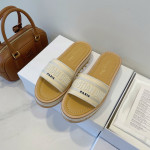 Christian Dior, Dway Platform, Women's Slipper, Beige