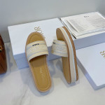 Christian Dior, Dway Platform, Women's Slipper, Beige