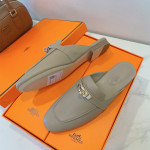 Hermes, Oz Mule, Women's Slipper, Grey